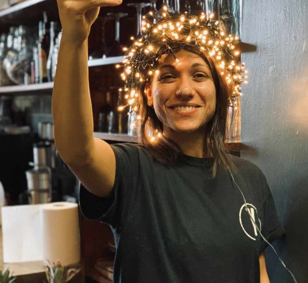 Service staff at The Yard Café with friendly attitude providing excellent customer service